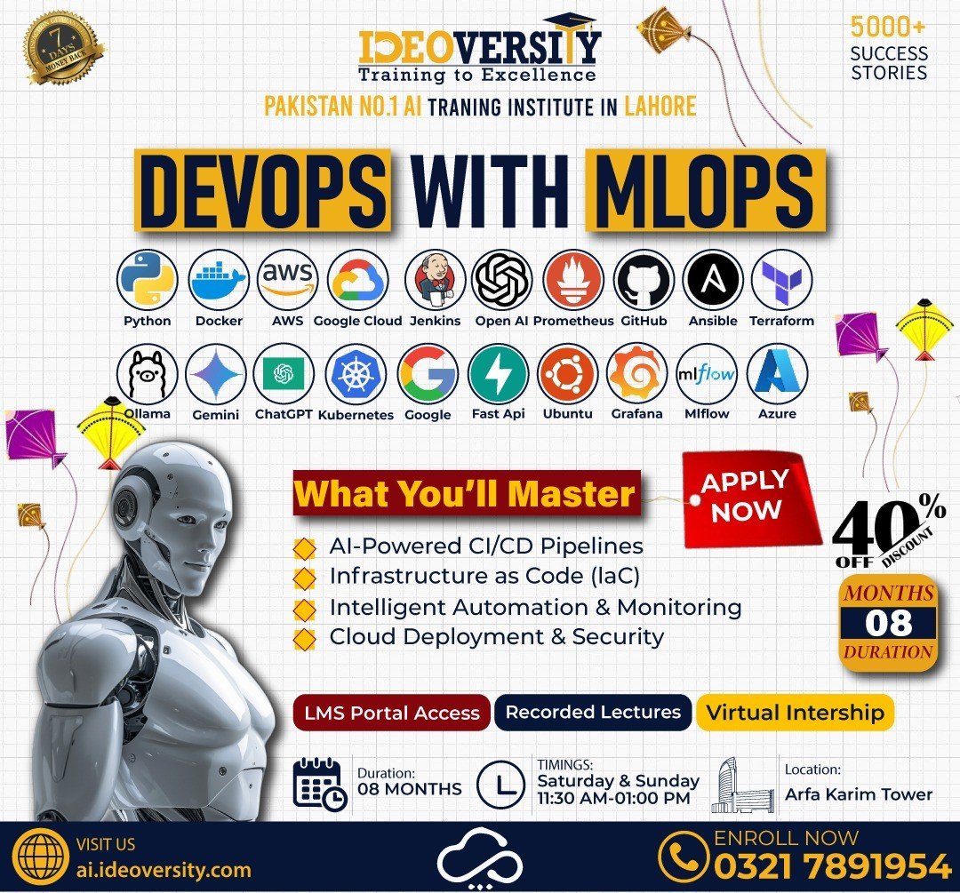 Devops with MLops, LLMops